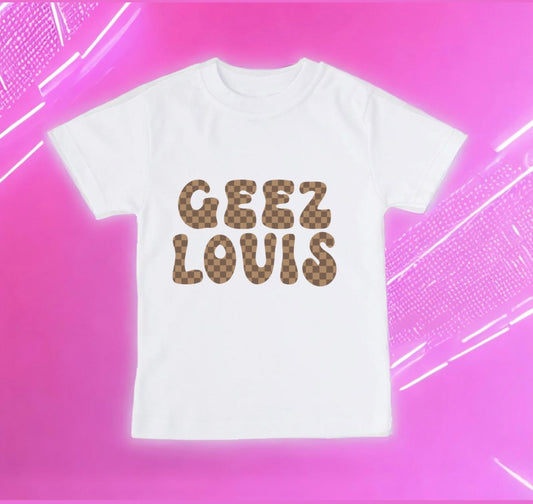 Brown Geez Louis shirt