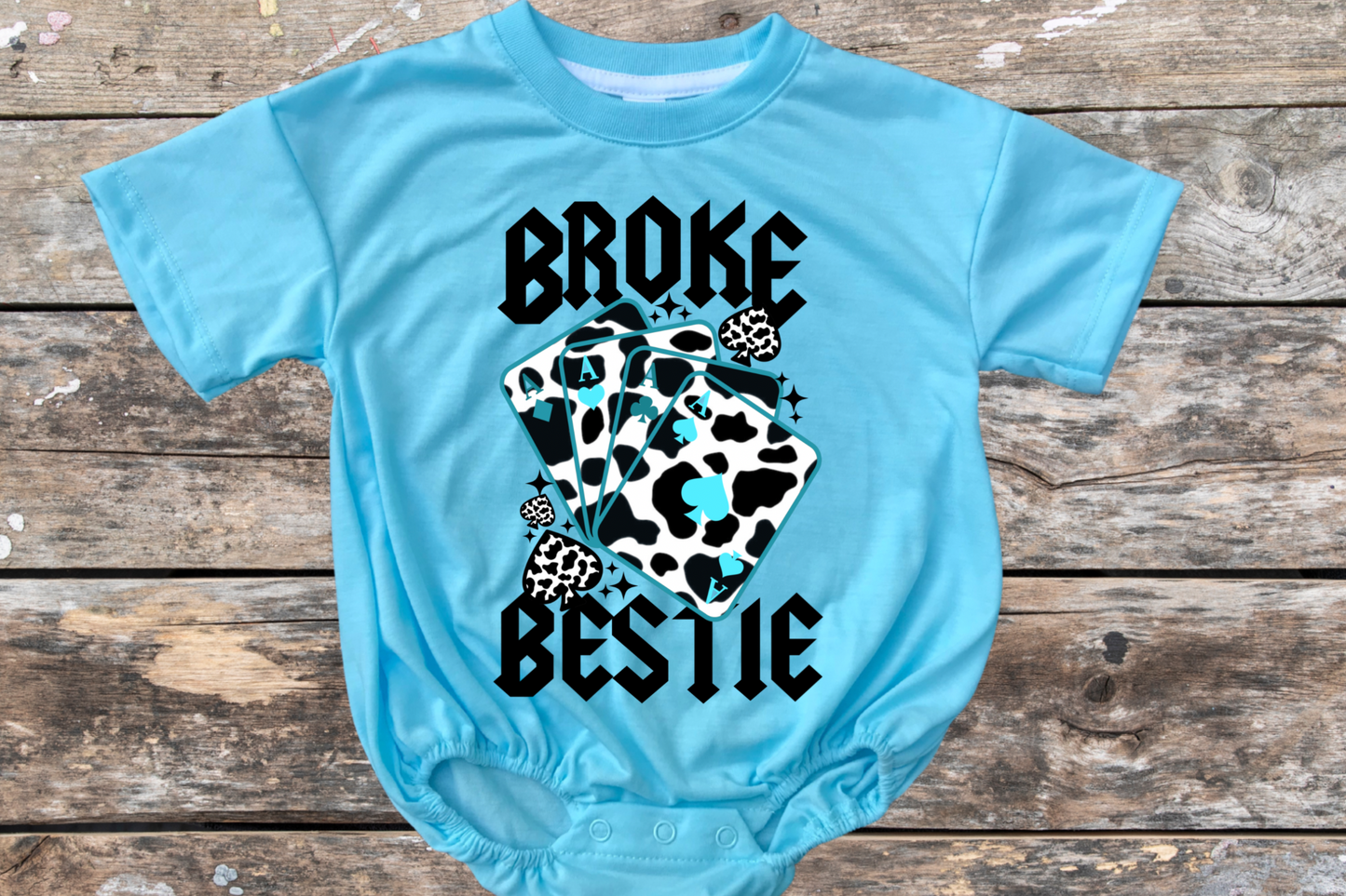 Broke Bestie Romper