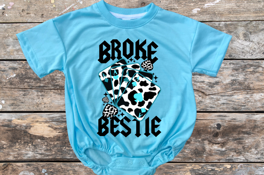 Broke Bestie Romper